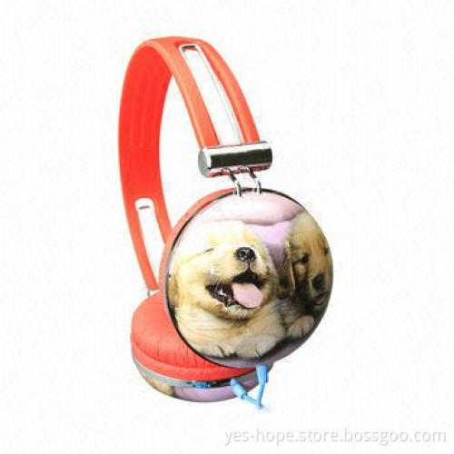 High-quality Customized Headphone, Fashionable and Colorful Design, 110 ± 3dB Sensitivity